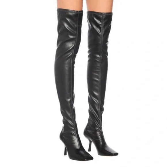 Jimmy Choo Mire 85 Over Knee Heeled Boot - Picture 1 of 7